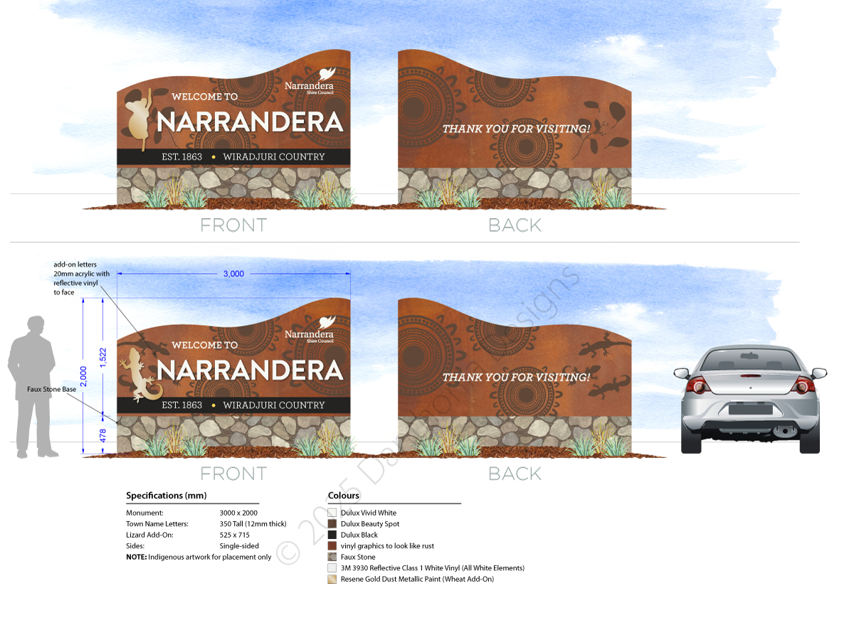 Landscape style of Narrandera