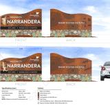 Town and Village Entry Signs Design Concept 