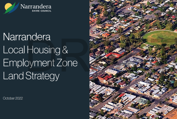 Draft Narrandera Local Housing  & Employment Zone Land Strategy