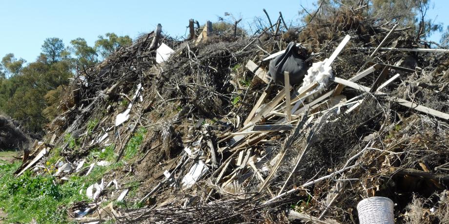 Narrandera Waste Depot Green waste cell