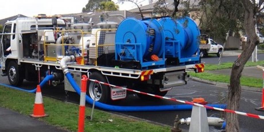 NoDes Water Hydrant and Pipe Flushing