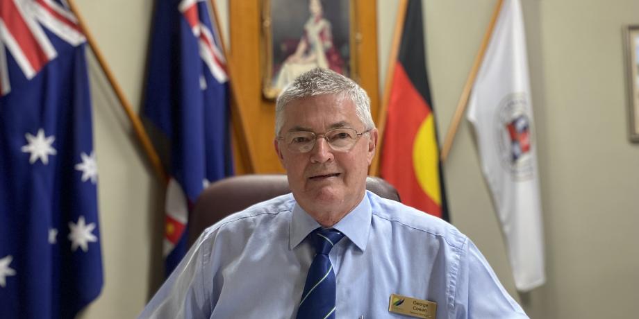 Narrandera Shire Council General Manager George Cowan