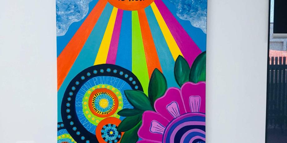 Youth Week Mural: A Celebration of Creativity, Collaboration and Community