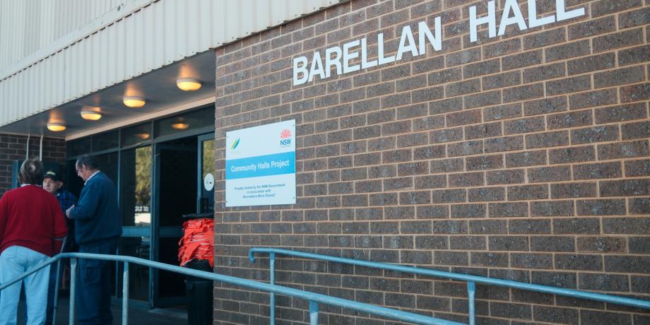 Barellan Hall Accessible Amenity Upgrade