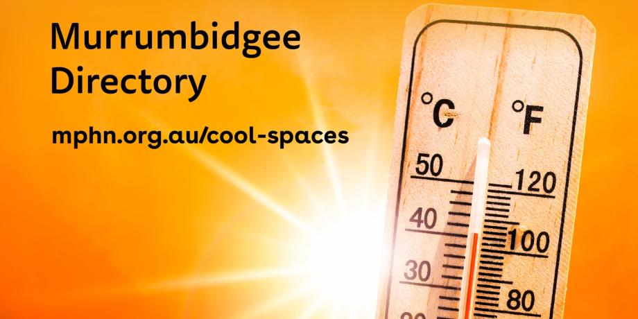 Cool Spaces in the Murrumbidgee