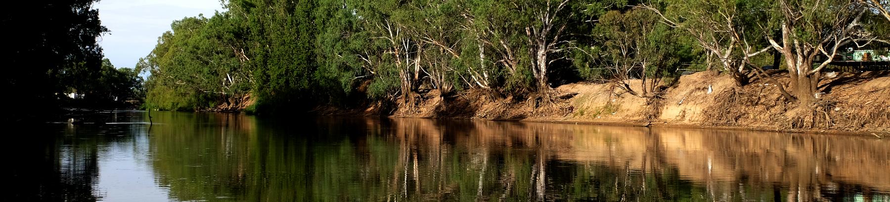 River banks of the Flora and Fauna Reserve