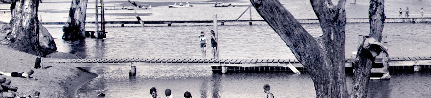 Historical image of Lake Talbot Pool