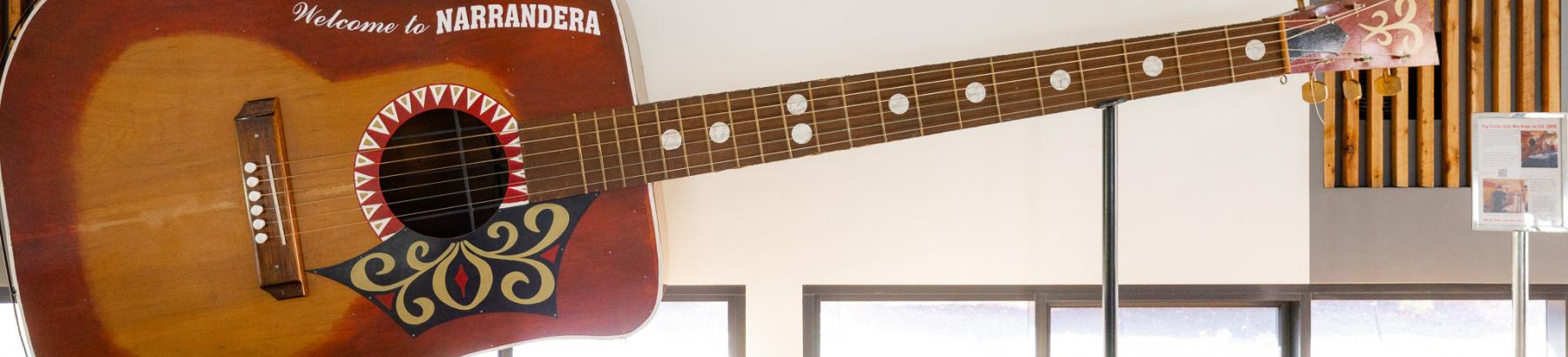 The Big Guitar, Narrandera, New South Wales