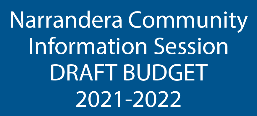 Narrandera - Draft Budget Public Community Information Sessions
