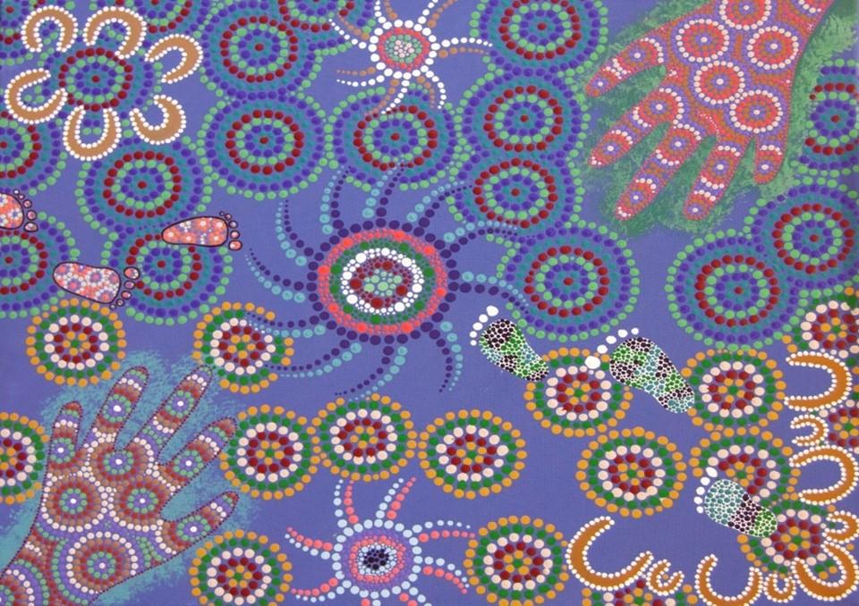 Women’s Health Nurse Visit - Artwork by Natalie William - Commissioned for the MLHD Women’s Health Nurses