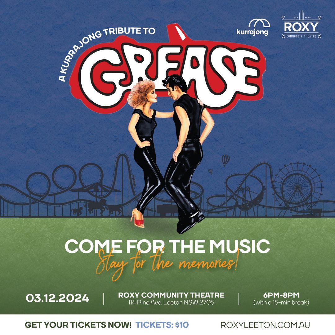 Kurrajong presenting A Tribute to Grease