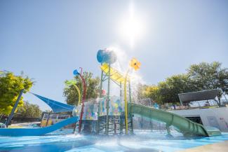 Splash Pad at Lake Talbot Water Park