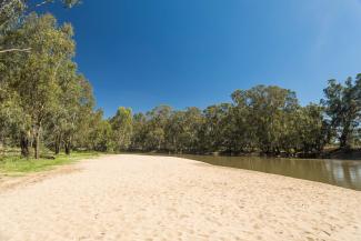 Second Beach in the Narrandera Flora and Fauna Reserve