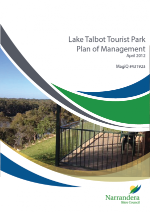 Lake Talbot Tourist Park Management Plan