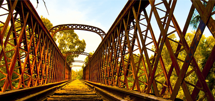 Railway Bridge over Murrumbidgee River