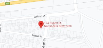 DA Proposal Map - 17A Rupert Street Narrandera